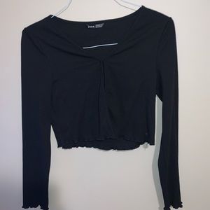 SHEIN hook crop top